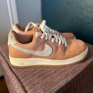 Nike Air Force 1 Low '07 Craft Light Cognac Coconut Shoes DO6676-200